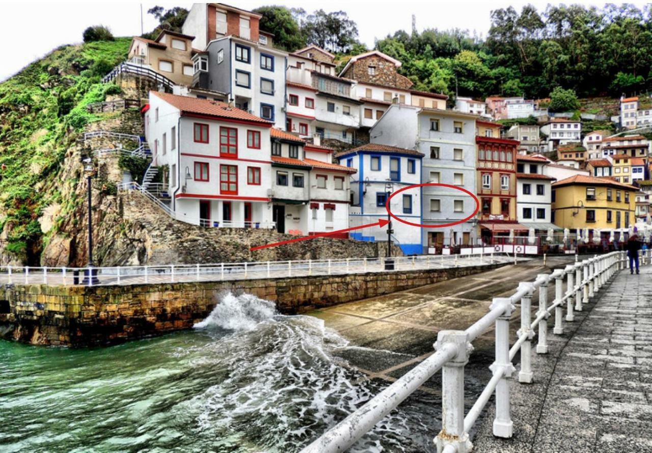 La Nana Del Mar / The Lullaby Of The Sea On Old Harbour Appartement Cudillero Buitenkant foto